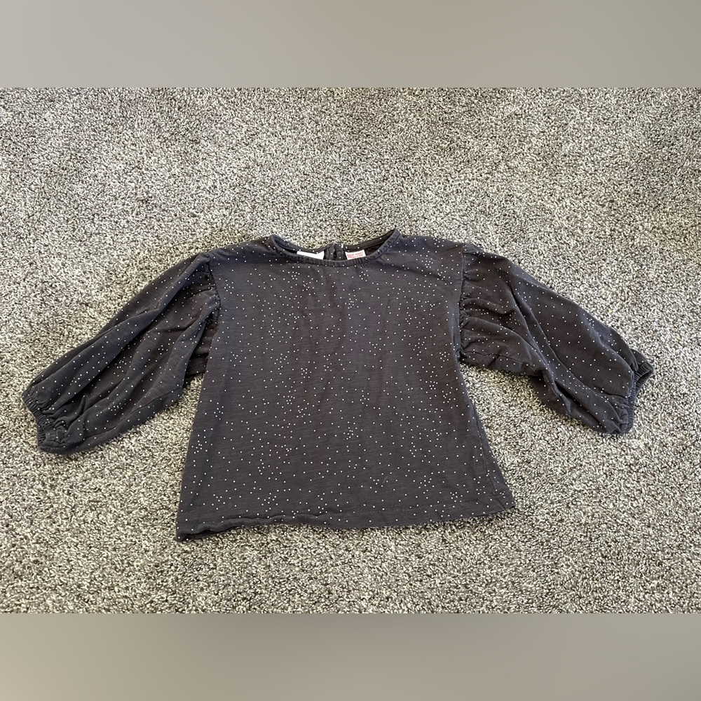 Zara balloon sleeve shirt